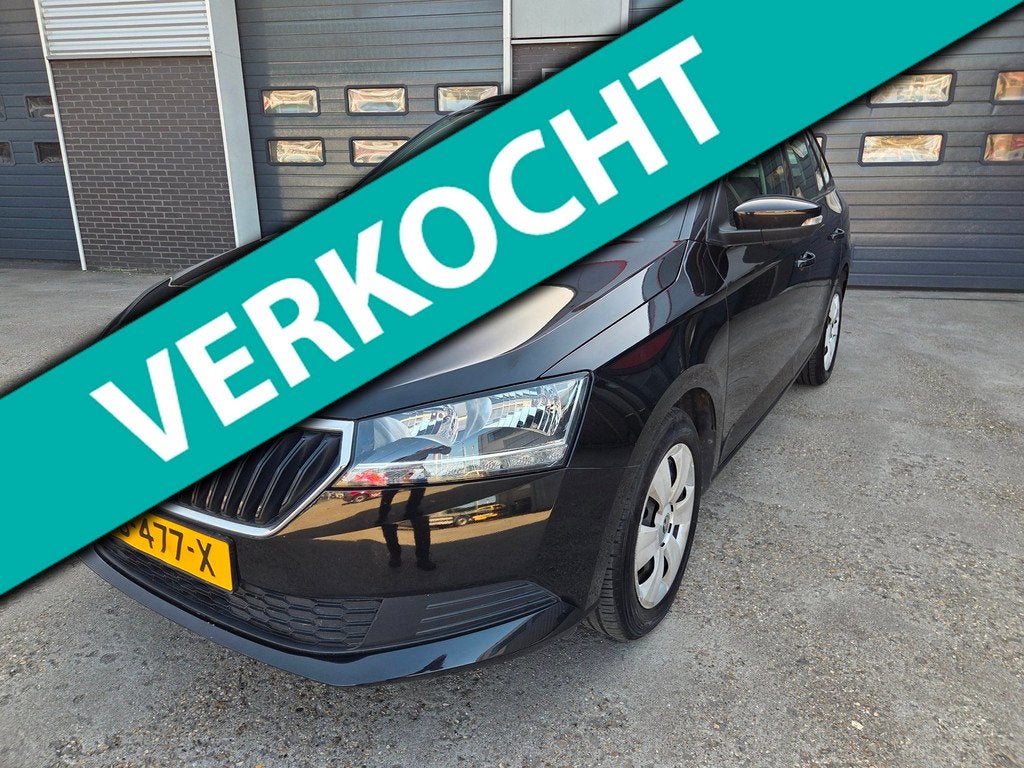 Skoda Fabia Combi 1.0 Active, Trekhaak, Airco, Cruise-contro, Stof, Gebruikt, Origineel Nederlands, Handgeschakeld