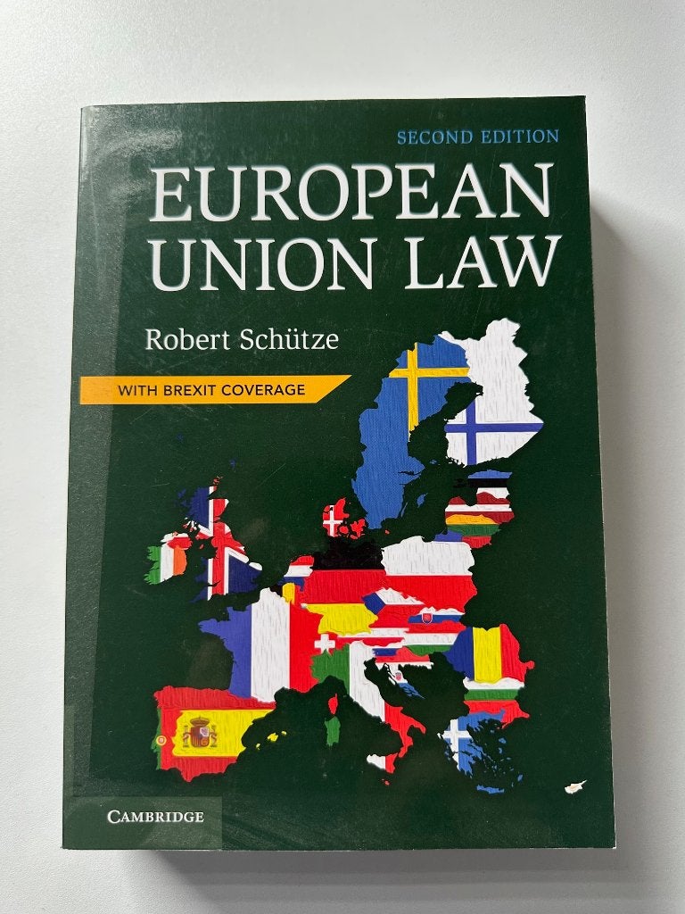 European Union Law, Ophalen of Verzenden, Zo goed als nieuw, Sociale wetenschap