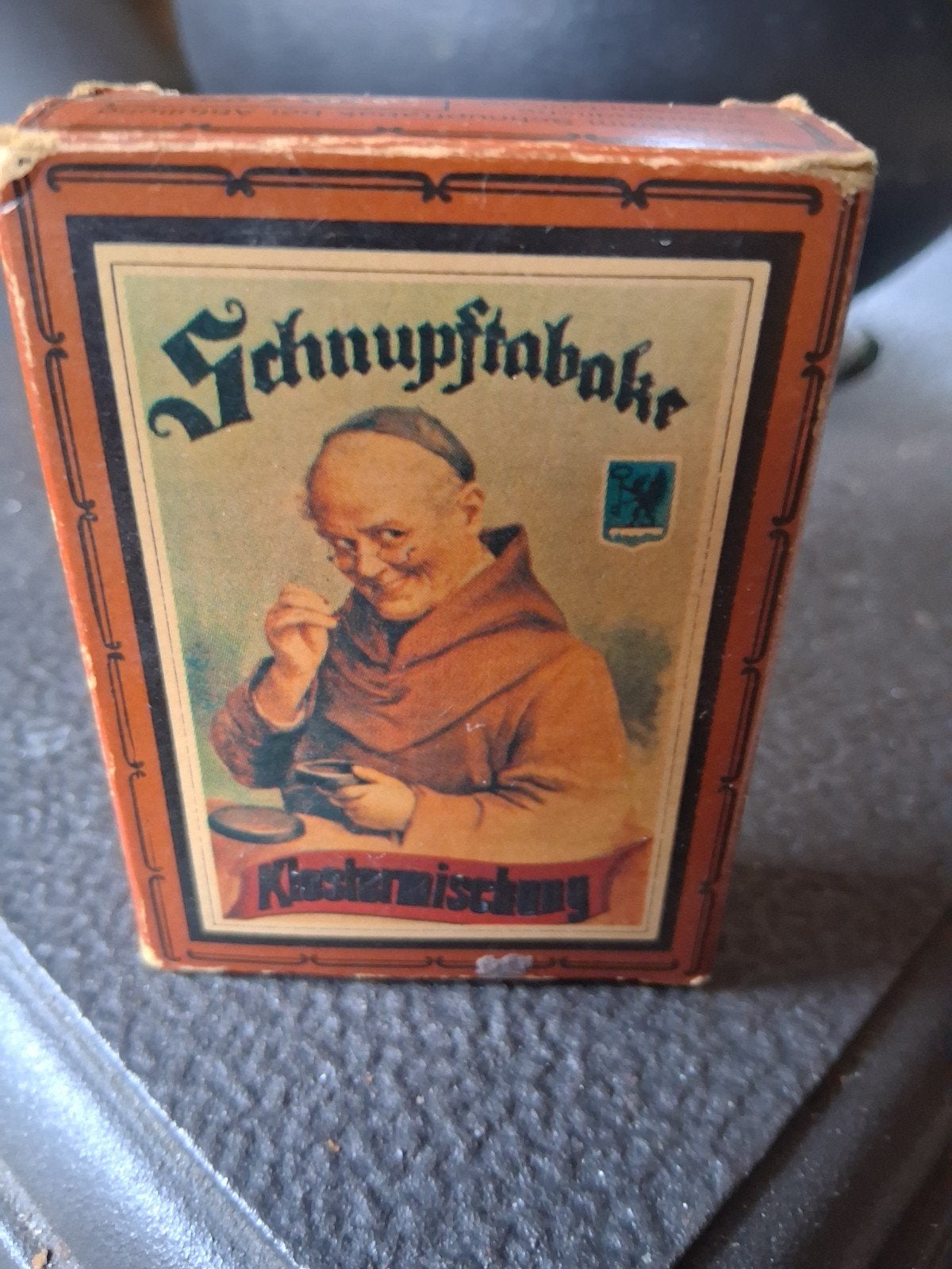 Vintage Bernard Schnupftabak doosje - 50 gram, Ophalen of Verzenden, Gebruikt
