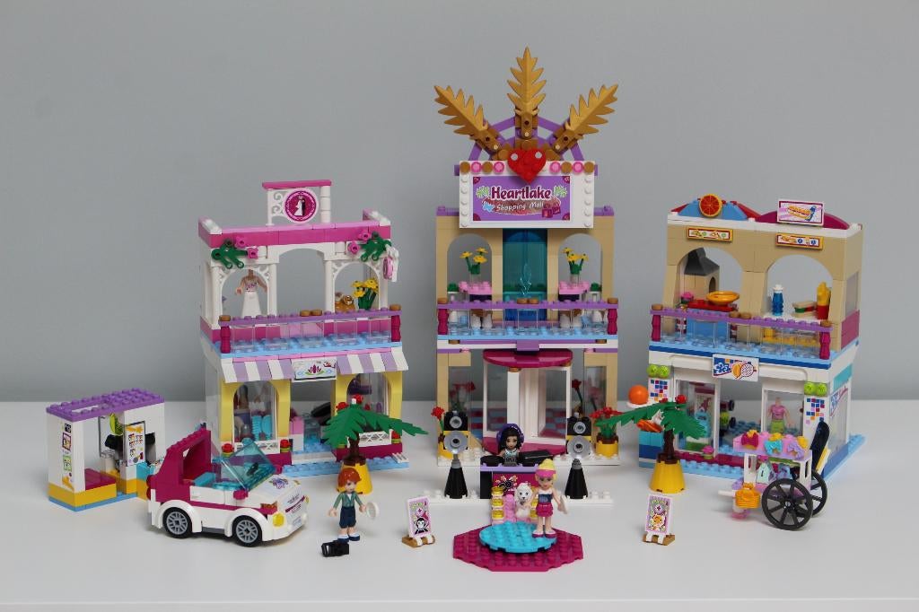 Lego Friends 41058 Heartlake winkelcentrum + 2 gratis setjes, Kinderen en Baby's, Speelgoed | Duplo en Lego, Compleet, Lego, Friends