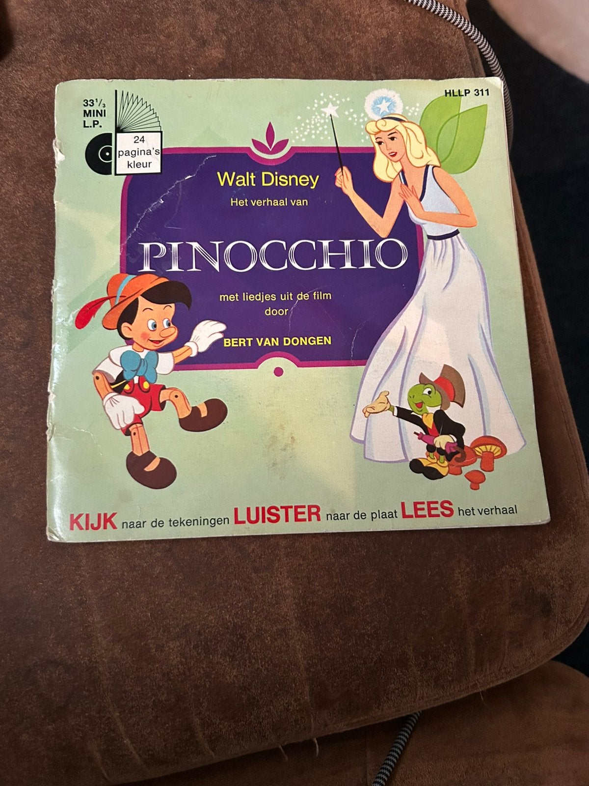 Pinocchio - walt disney, Ophalen of Verzenden, Zo goed als nieuw, Verhaal of Sprookje