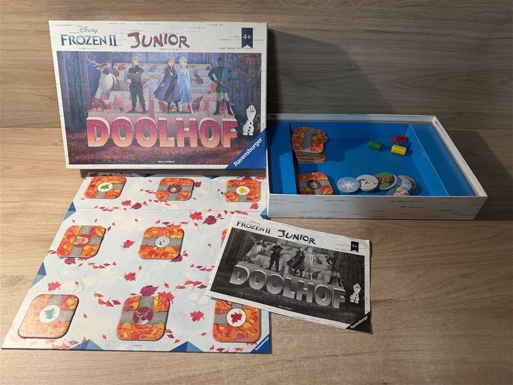 Doolhof Disney frozen 2 - s6706, Hobby en Vrije tijd, Gezelschapsspellen | Bordspellen, Verzenden, Zo goed als nieuw