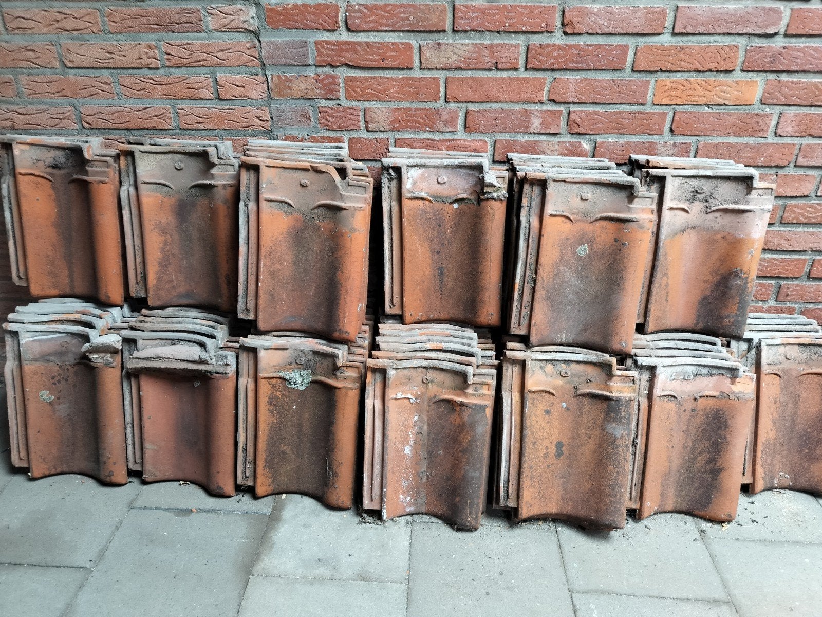Gebruikte DEPAPA Waalkleipan dakpannen - Made in Holland, Ophalen, Gebruikt, Steen of Klei, Minder dan 5 m²