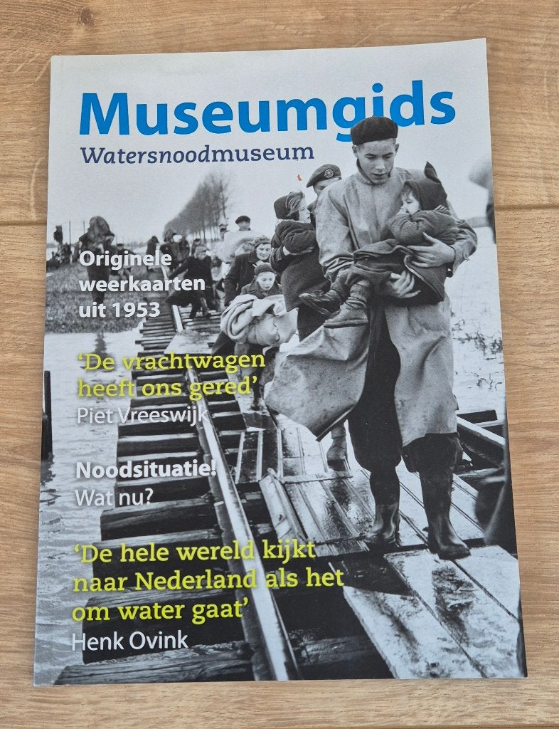 Museumgids. Watersnoodmuseum. Ouwerkerk., Ophalen of Verzenden, 20e eeuw of later, Nieuw