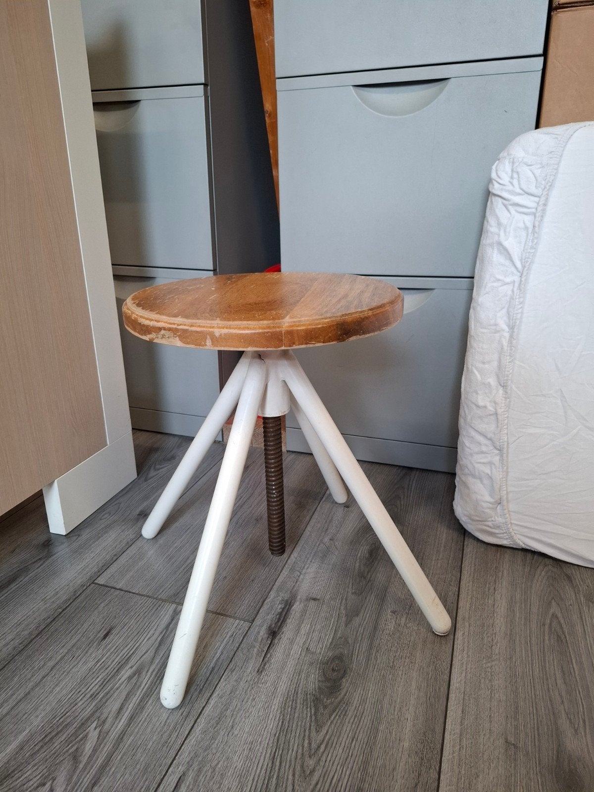 Pianokrukje in hoogte verstelbaar in goede staat, Ophalen, Gebruikt, Eén