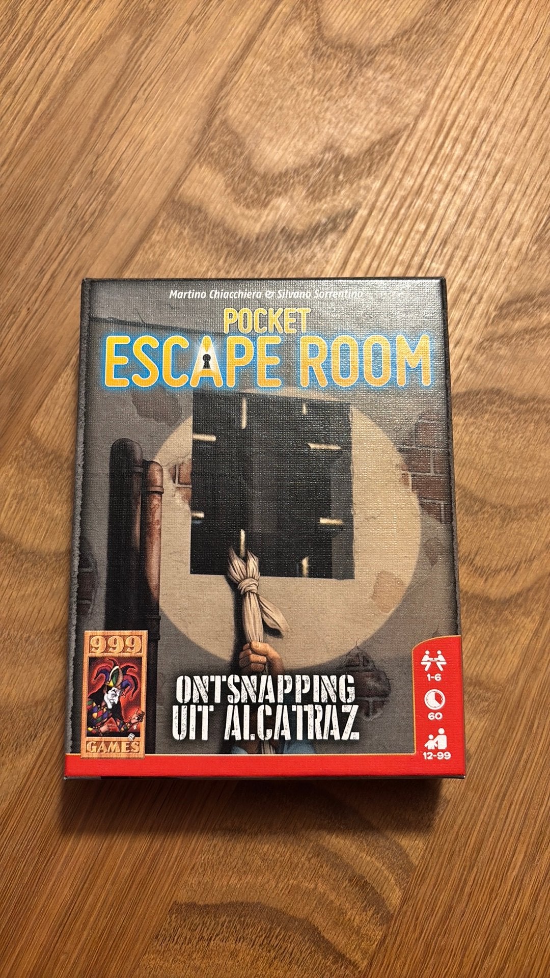Escape room pocket: Ontsnapping uit Alcatraz, Ophalen of Verzenden, Zo goed als nieuw