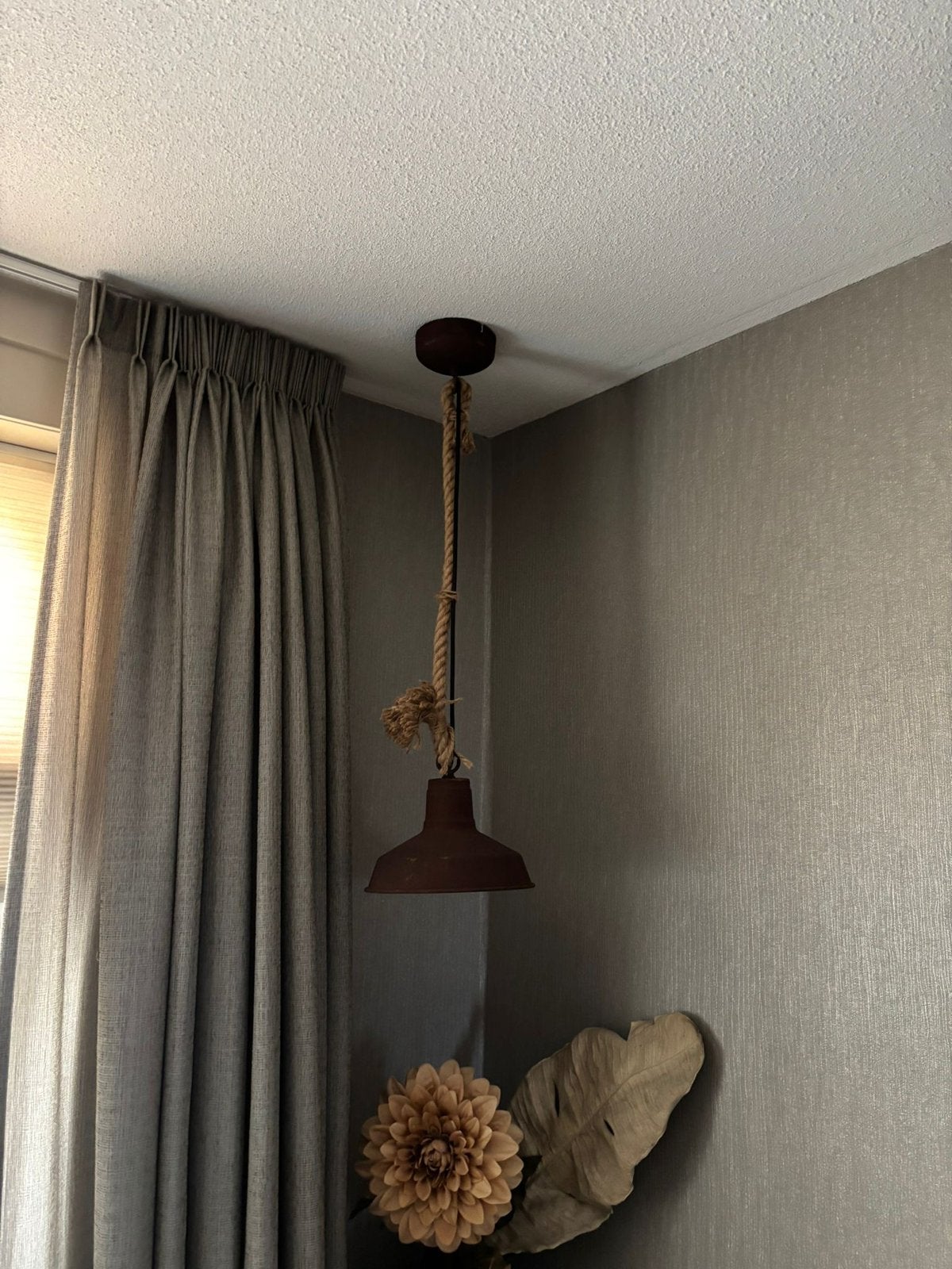 Hanglamp past bij industriële  interieur!, Zo goed als nieuw, Industriële, Metaal, E27 (groot)