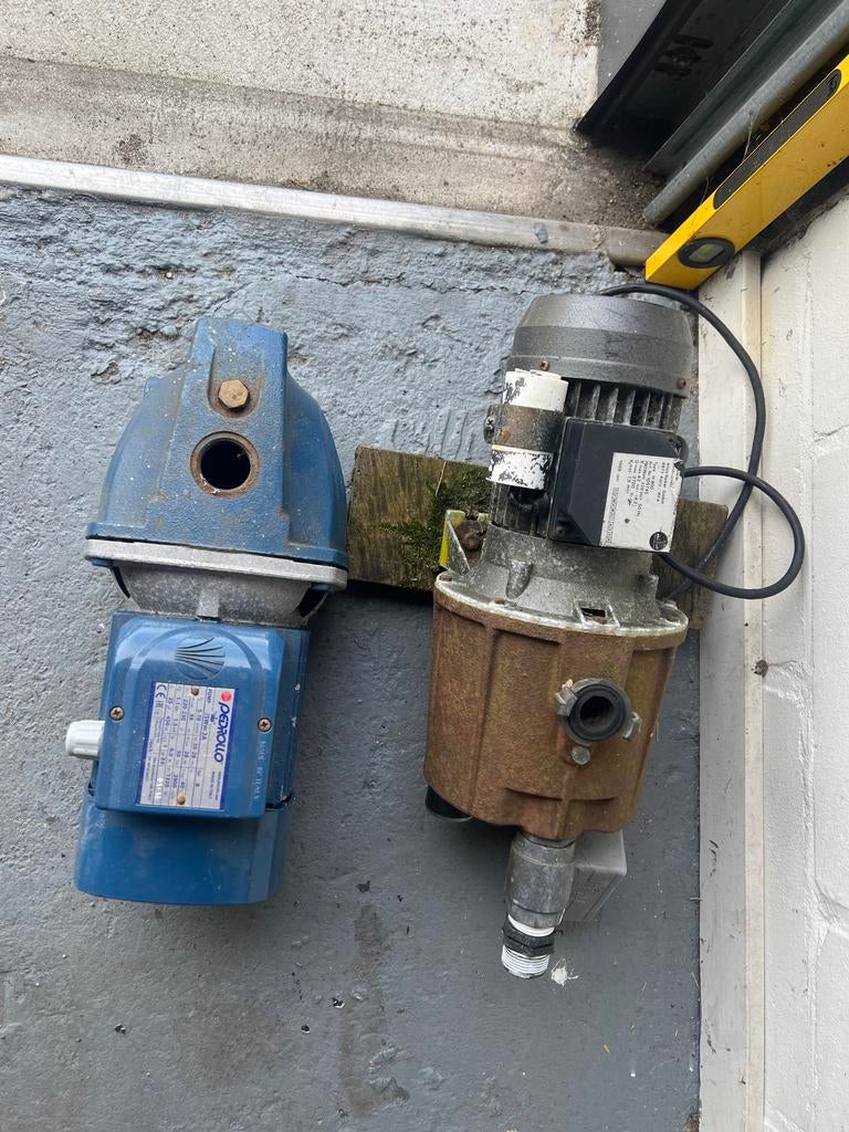 Twee gebr. 1 x Pedrollo JSWm 2A pompen werking onbekend, Ophalen, Gebruikt, Elektrisch, Besproeiingspomp