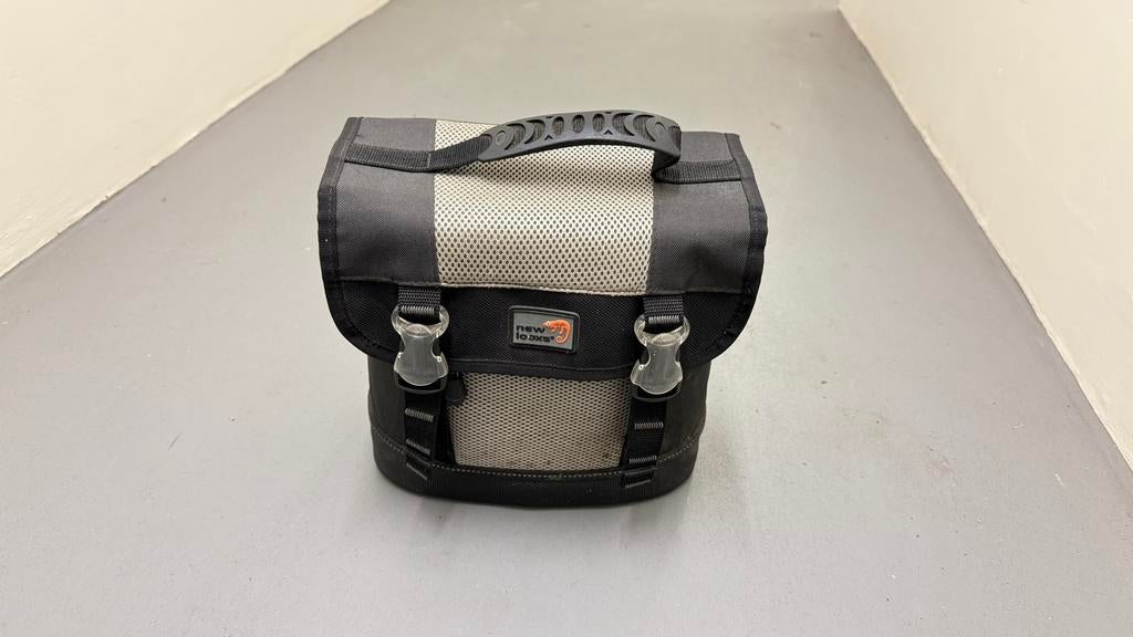 Compacte fietstas met kliksysteem voor bagagedrager, Ophalen, Gebruikt