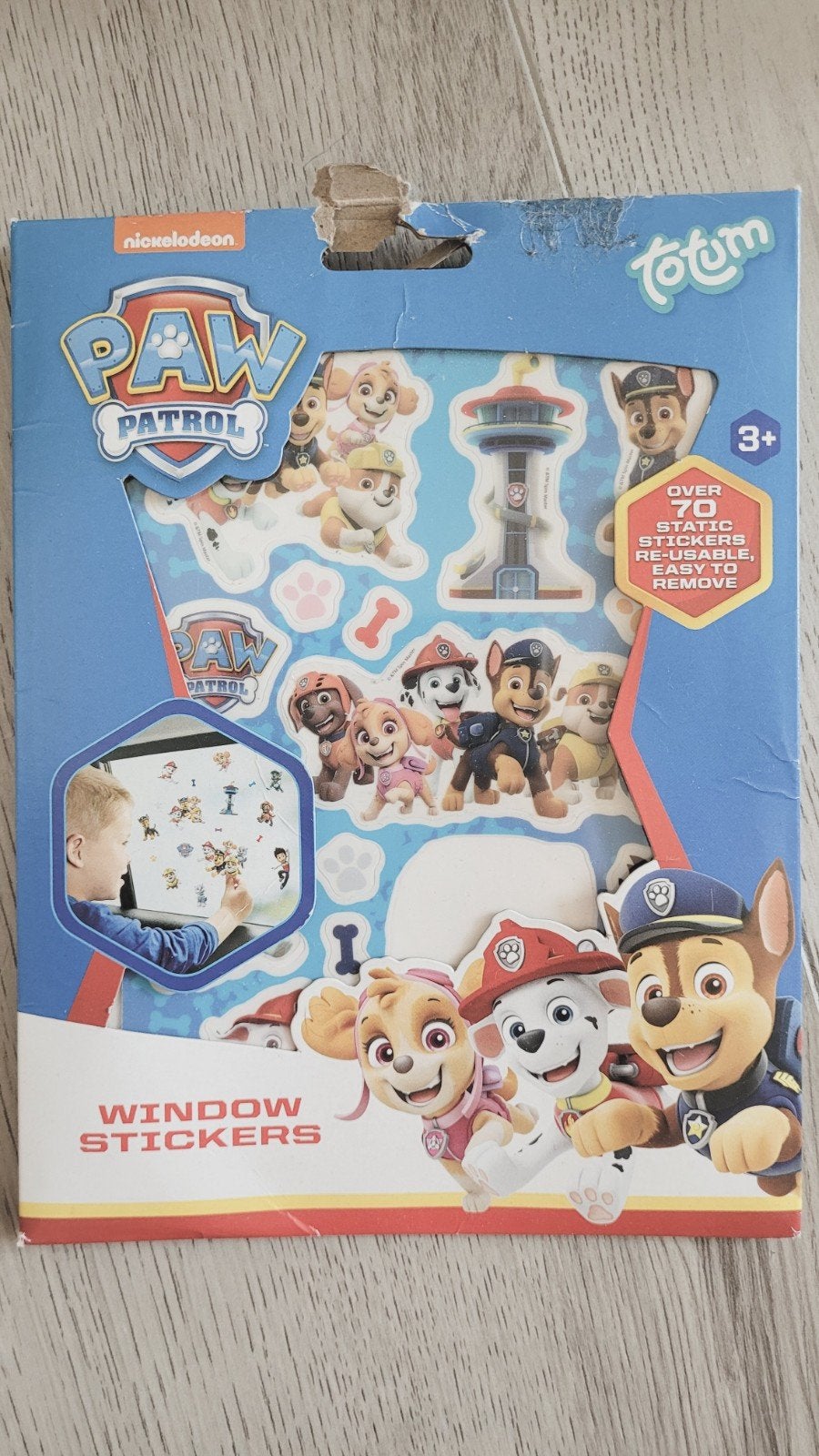 Paw Patrol Raamstickers - ongeveer 35 stickers, Ophalen of Verzenden