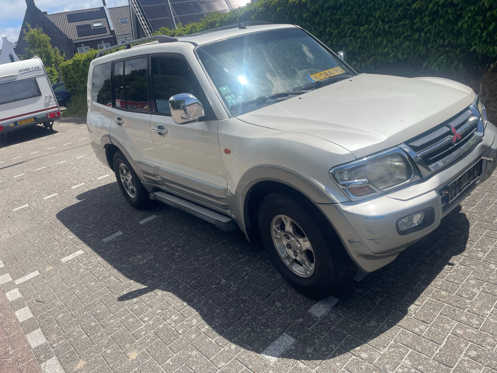 Mitsubishi 2001 Wit, Wit, Diesel, 3200 cc, SUV of Terreinwagen