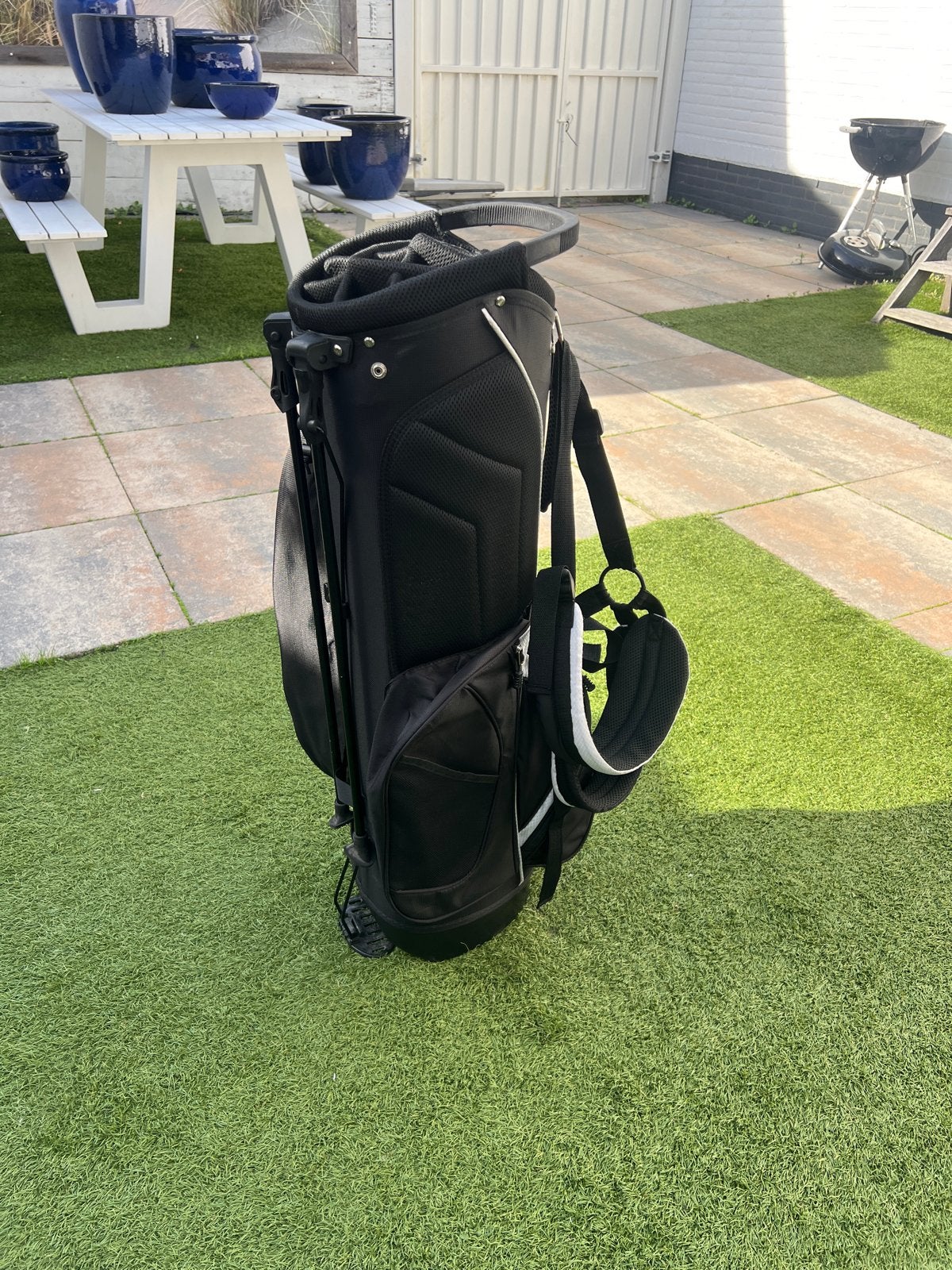 Golftas met 14 vakken - Zo goed als nieuw, Sport en Fitness, Ophalen of Verzenden, Nieuw, Tas, Overige merken