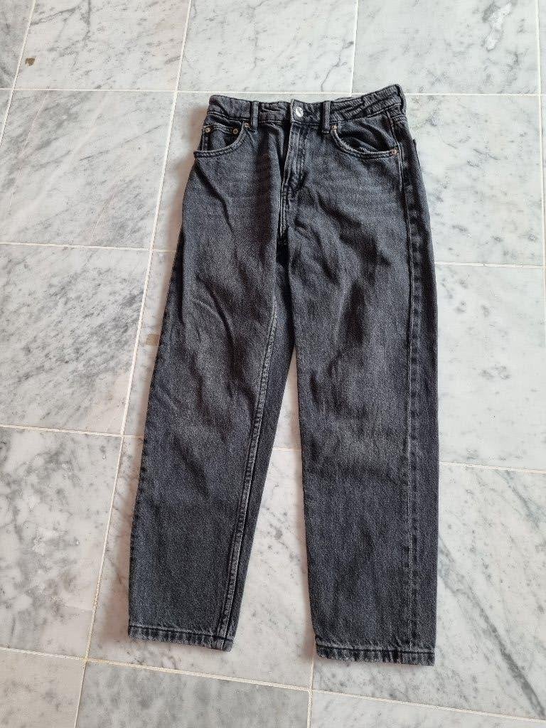Zara Zwarte spijkerbroek voor meisjes, Kinderen en Baby's, Kinderkleding | Maat 152, Broek, Gebruikt, Meisje, Ophalen of Verzenden