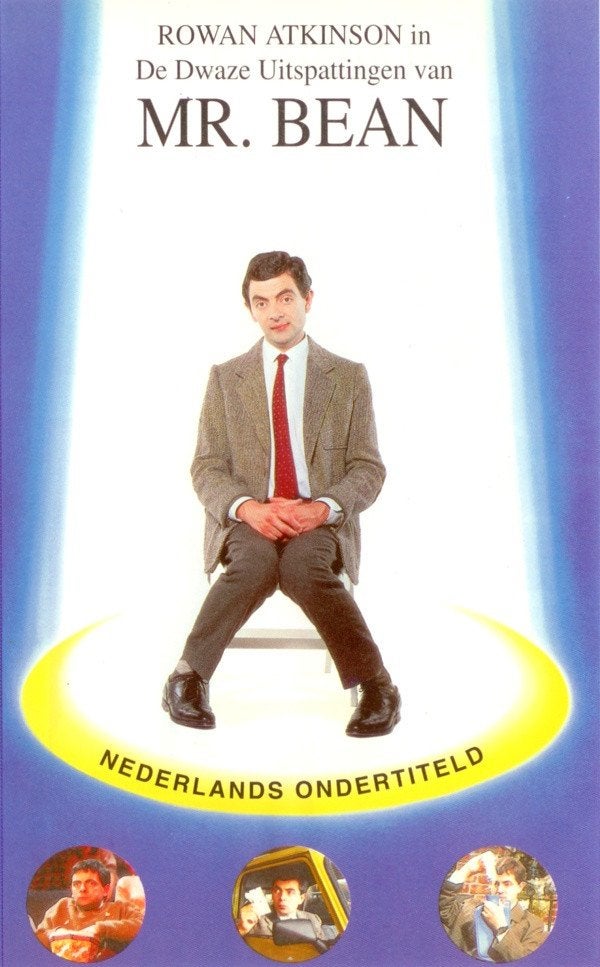 Mr. Bean - 3 VHS videobanden met 6 afleveringen - Nieuwstaat, Alle leeftijden, Ophalen of Verzenden, Zo goed als nieuw, Tv-serie of Tv-programma