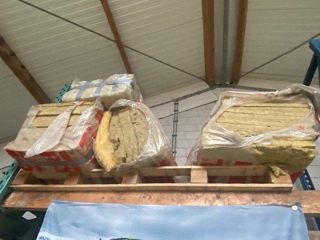 Div isolatie, Doe-het-zelf en Verbouw, Isolatie en Afdichting, Ophalen, Dakisolatie, 4 tot 8 cm, Steenwol