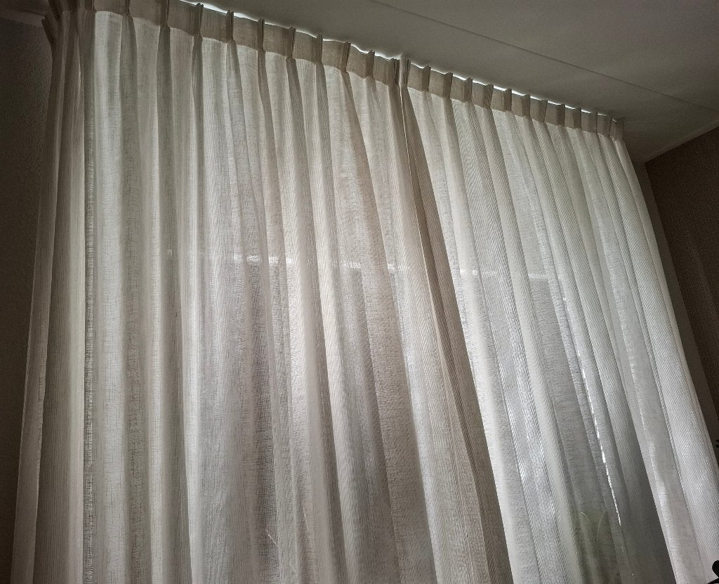 Inbetween gordijn Jara, Ophalen, Kwantum, 170 cm, Met haken