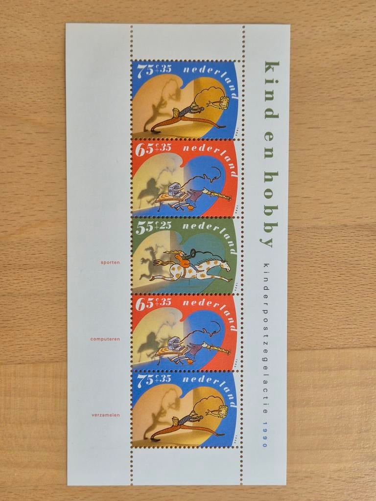 Nederland 1990 kinderpostzegels, Ophalen of Verzenden, Na 1940, Postfris