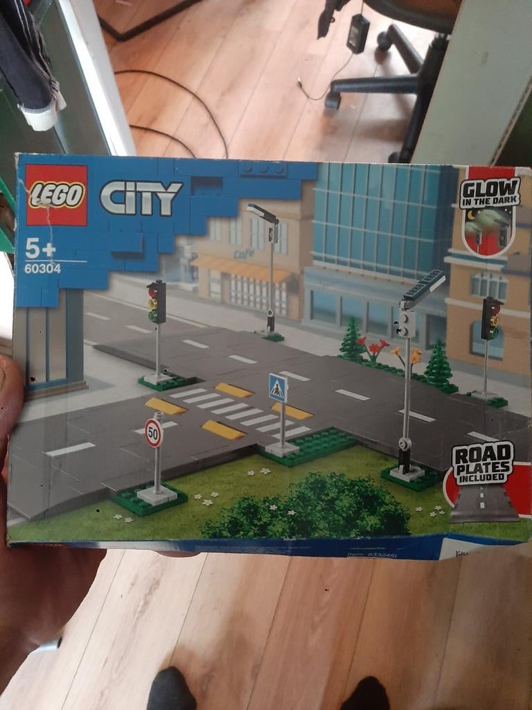 Lego City Wegplaten Set 60304, City, Lego, Nieuw, Ophalen of Verzenden