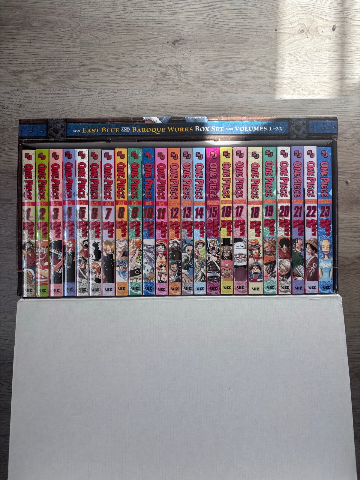 One Piece Box Set 1 (Volumes 1-23) - East Blue & Baroque Wor, Complete serie of reeks, Ophalen, Zo goed als nieuw