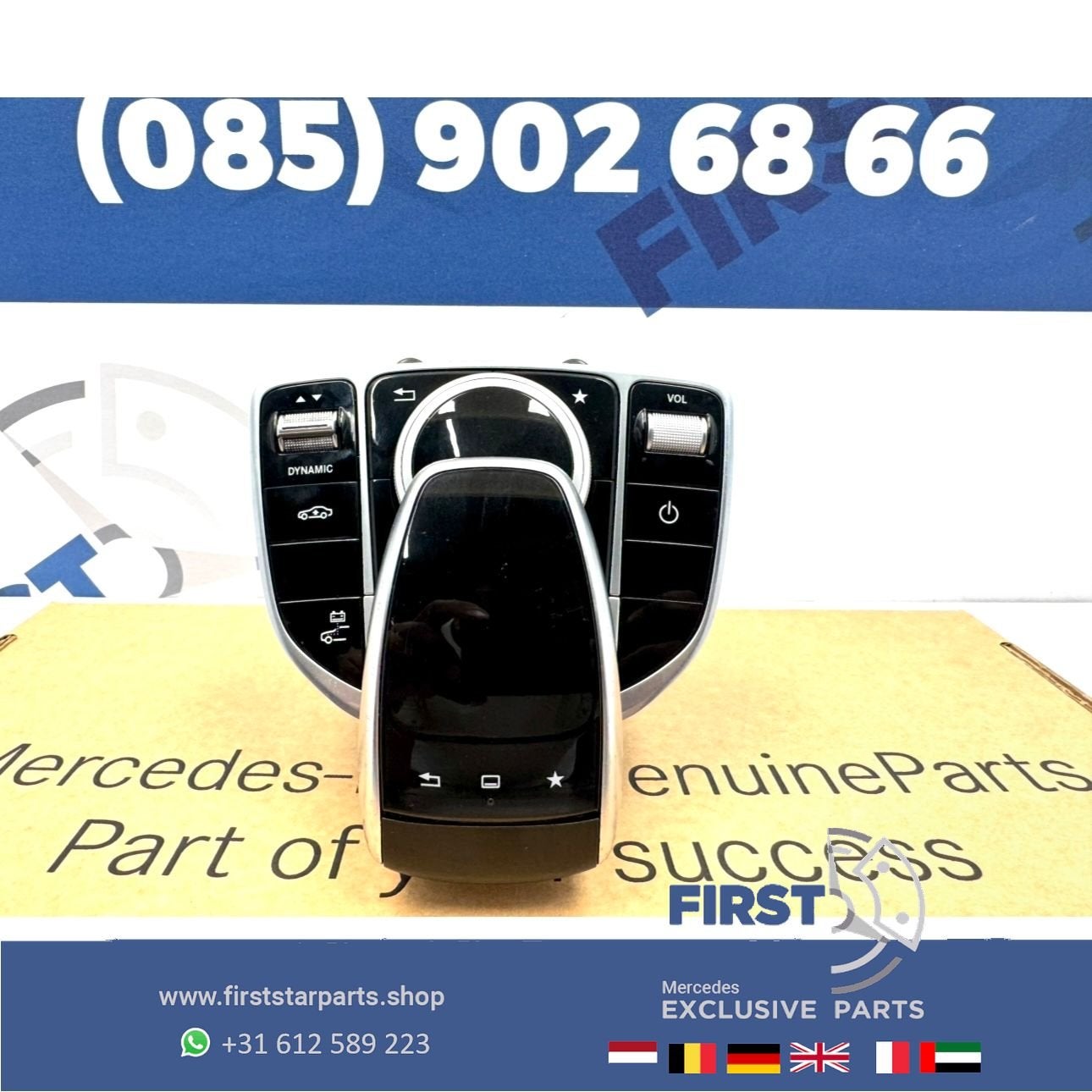 Mercedes TOUCHPAD W205 W253 W213 W166 C292 C63 E63 GLC63 GLE, Gebruikt, -, -, Ophalen of Verzenden