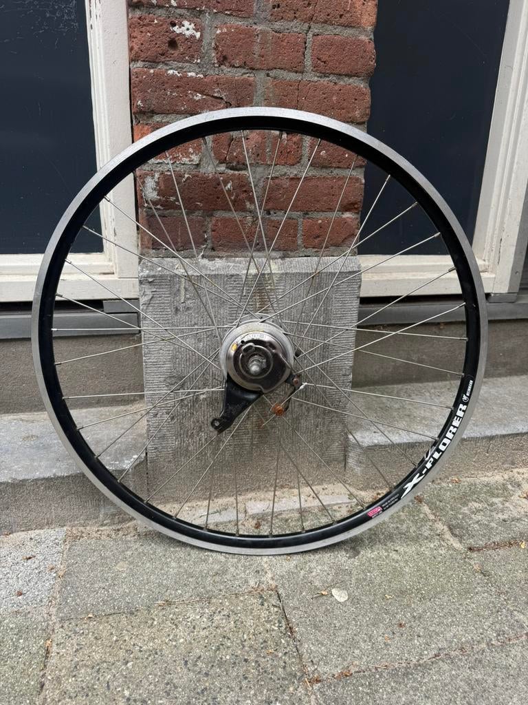 nexus 8 velg 28 ich, Zo goed als nieuw, Aluminium, Stadsfiets, Ophalen
