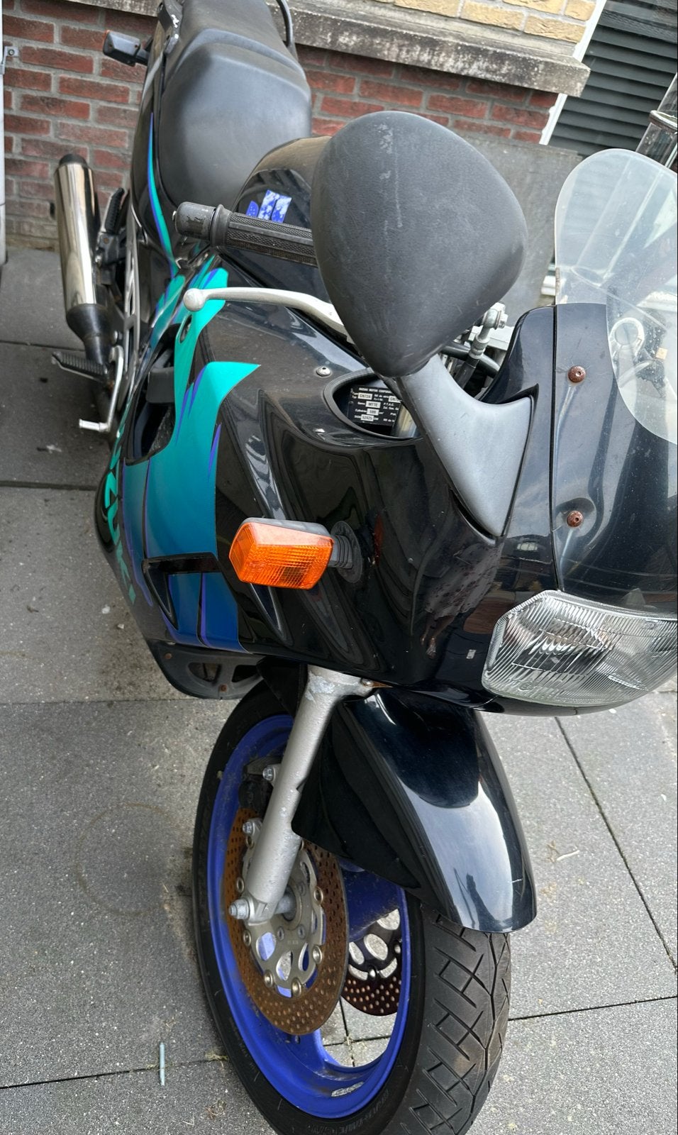 Suzuki GSX 600 F uit '93 - Project of onderdelen, Ophalen