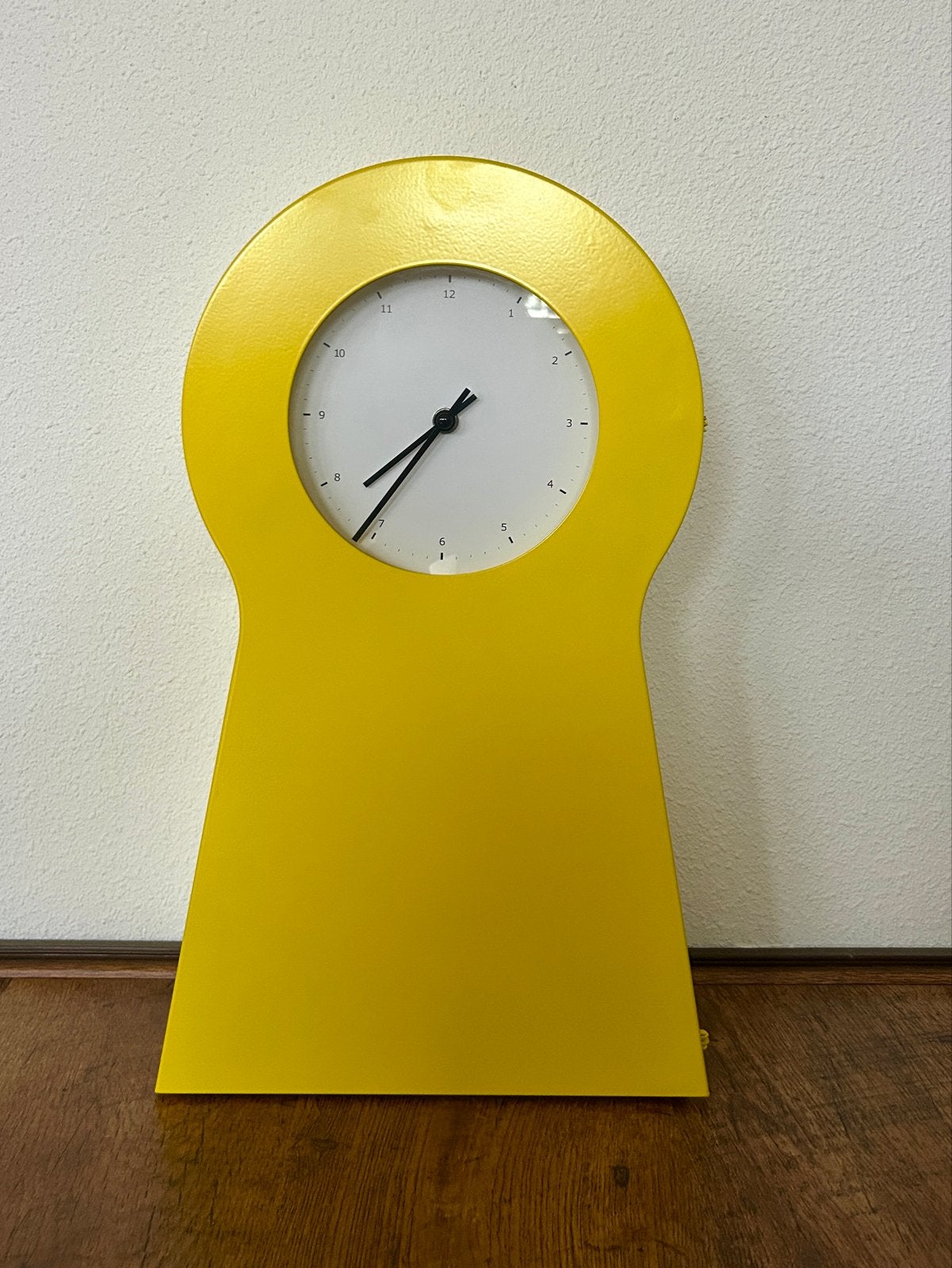 IKEA PS 1995 Gele Tafelklok / Wandklok - Vintage Design, Ophalen