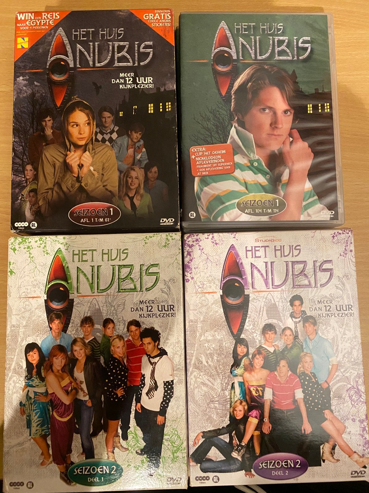 Het Huis Anubis (Seizoen 1 en 2), Alle leeftijden, Overige genres, Seizoen 1, Zo goed als nieuw