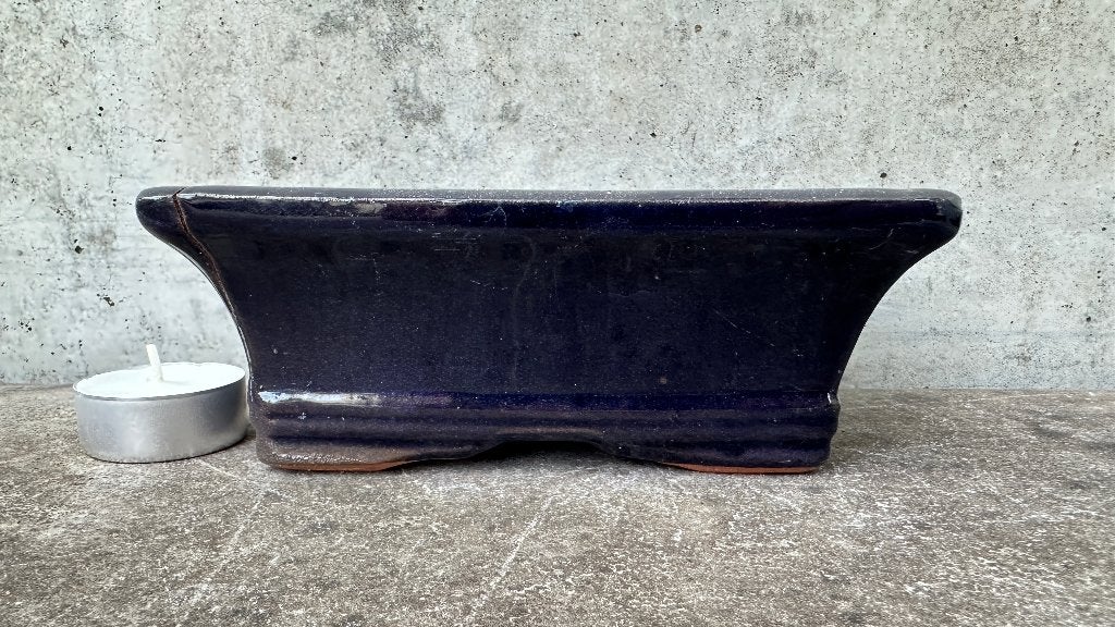 Bonsai schaal pot 15,5x11x6cm **, Rond, Ophalen of Verzenden, Zo goed als nieuw, Aardewerk