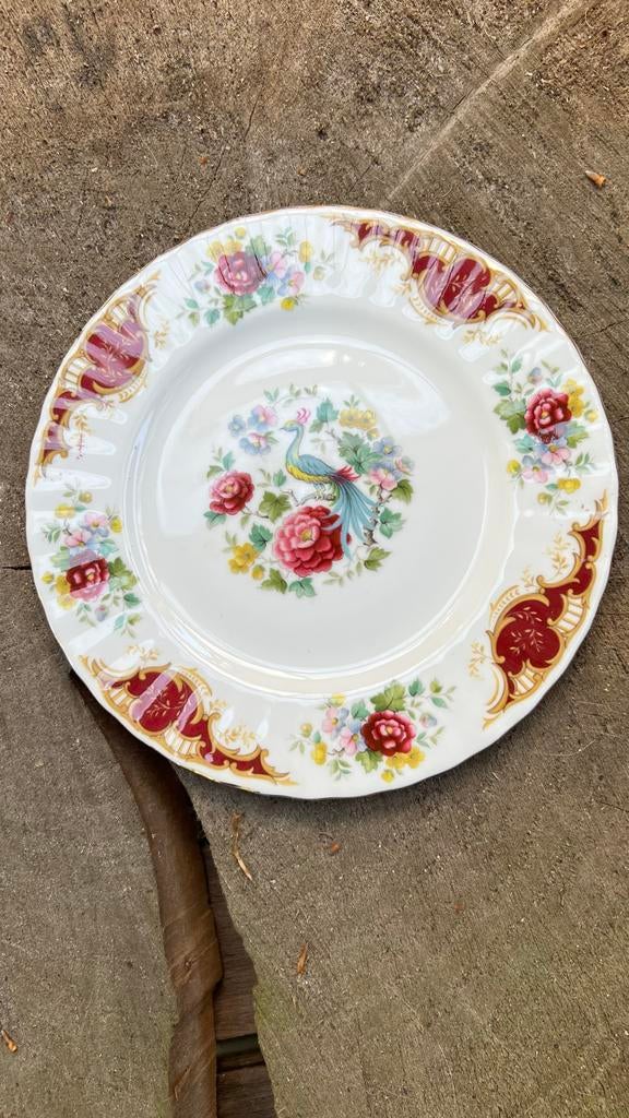 Royal Albert Chatelaine Bone China Bord - Vintage, Ophalen of Verzenden