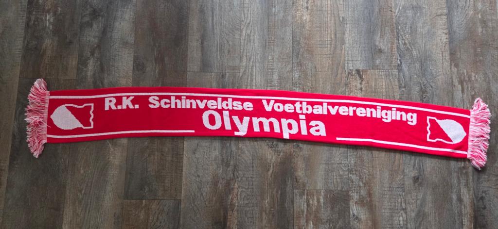 Sjaal RKSV Olympia, Ophalen of Verzenden, Zo goed als nieuw, Buitenlandse clubs, Vaantje of Sjaal