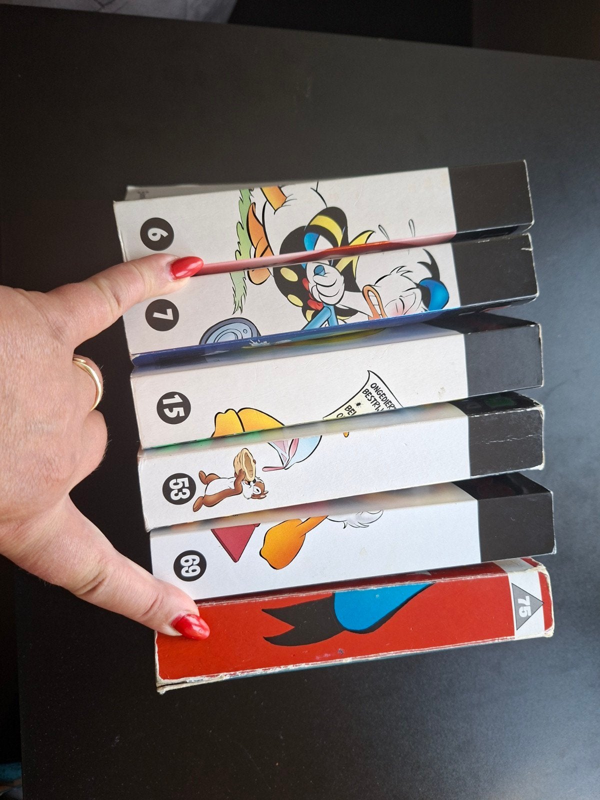 dubbel pockets donald duck 6 stuks, Meerdere stripboeken, Ophalen of Verzenden, Gelezen