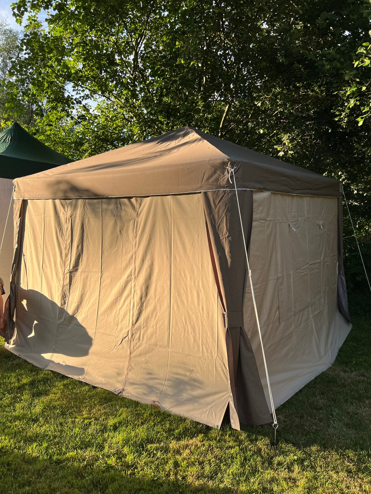 Partytent Tonnele 3x3 meter - Taupe/Beige, Ophalen, Partytent, Minder dan 4 meter, Nieuw