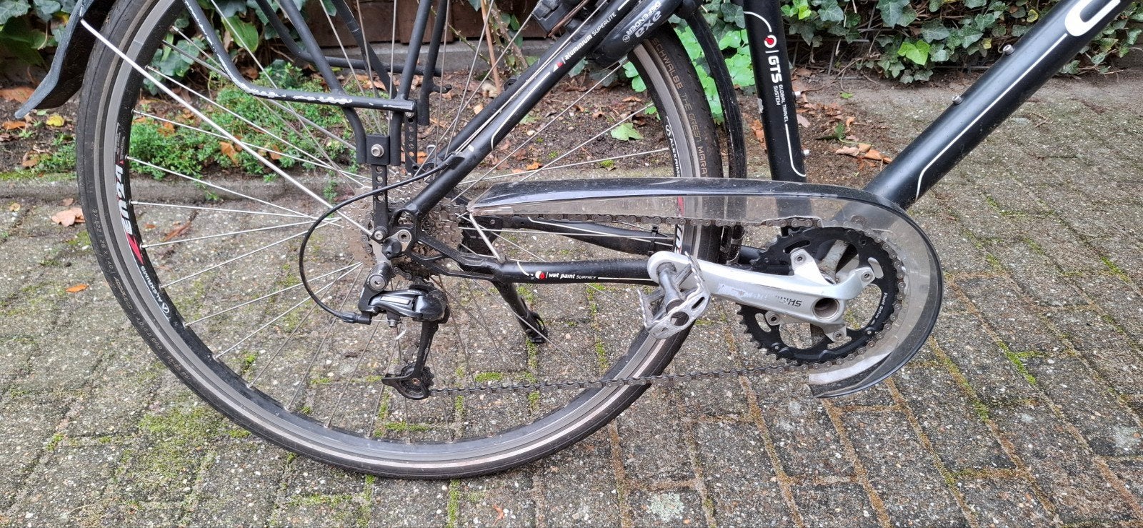 Cube Delhi Trekkingfiets, Gebruikt, Velgrem, Versnellingen, 49 tot 53 cm