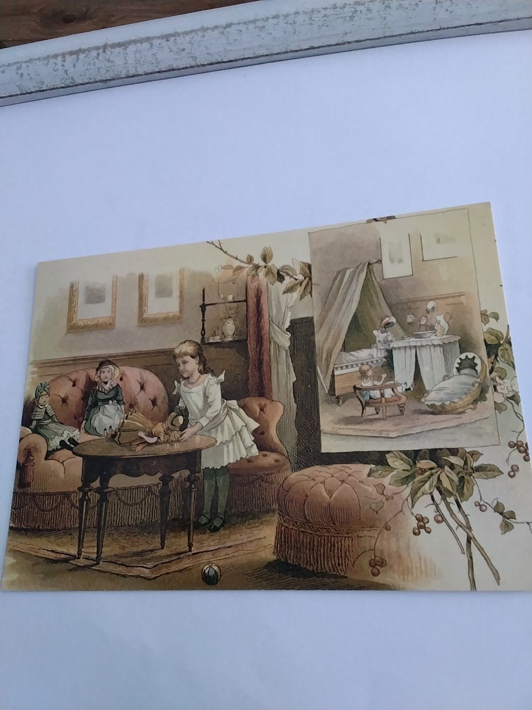 Oude Ansichtkaart: De Jeugd van Koningin Wilhelmina, Verzamelen, Ansichtkaarten | Themakaarten, Ophalen of Verzenden, Voor 1920