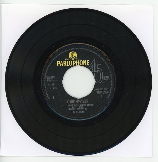 Juke-box E.P. van the Beatles uit 1964, 7 inch, Inclusief binnenhoes, Ophalen of Verzenden, Zo goed als nieuw