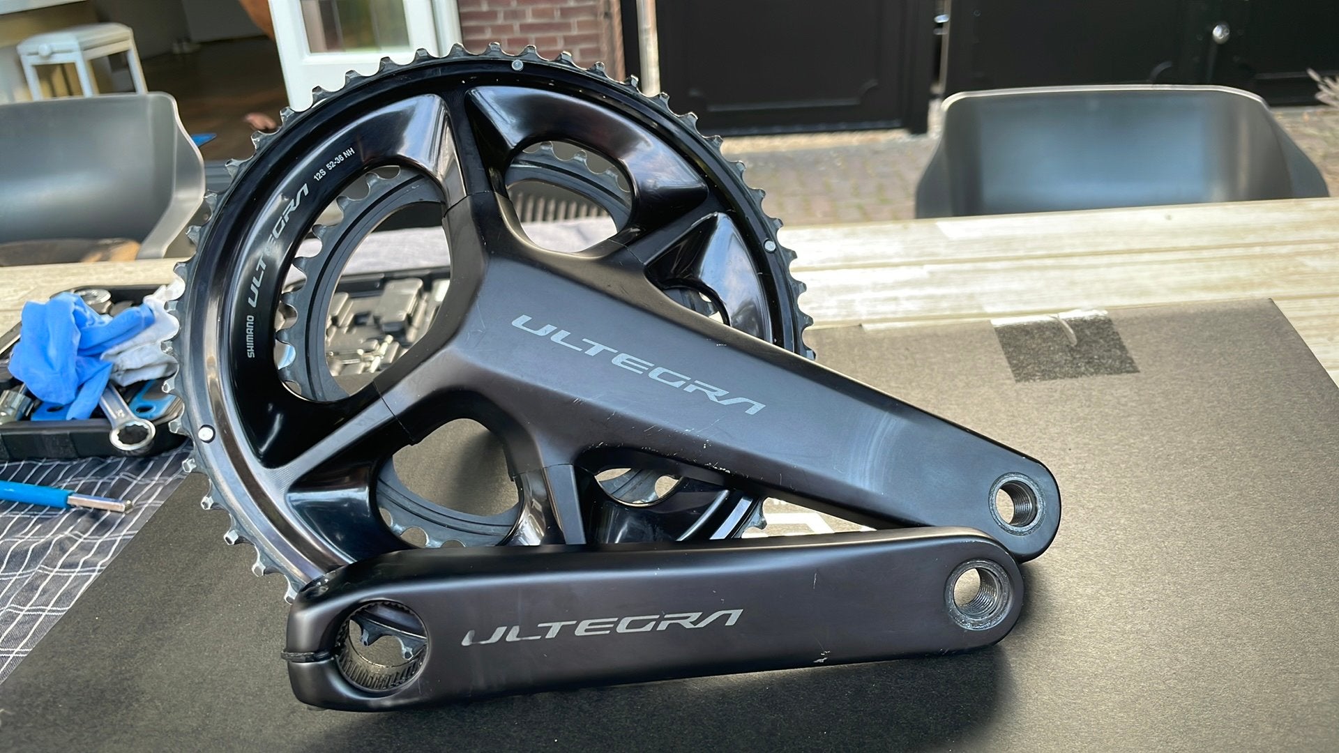 Shimano Ultegra crankstel 52-36, Ophalen, Zo goed als nieuw