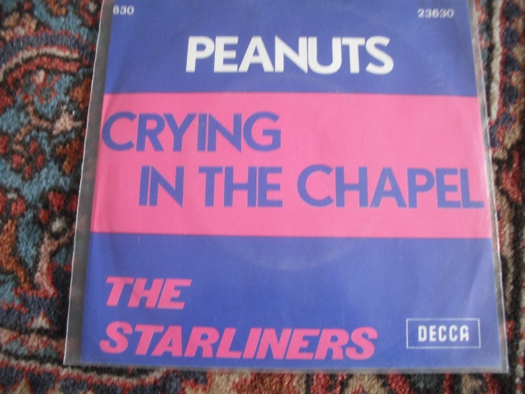 Peanuts - Crying in the Chapel., Ophalen of Verzenden, Zo goed als nieuw, Pop