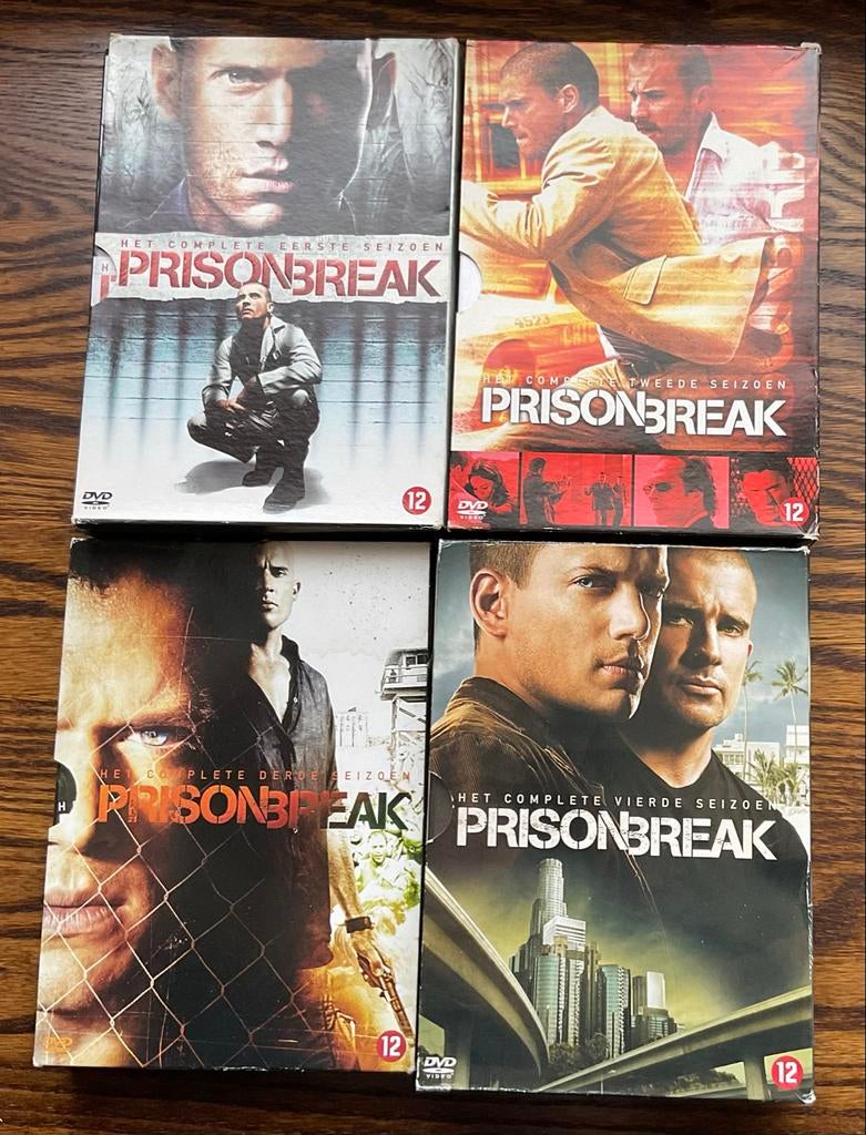 Prison Break Seizoen 1-5 compleet DVD Boxset, Boxset, Drama, Ophalen of Verzenden, Zo goed als nieuw