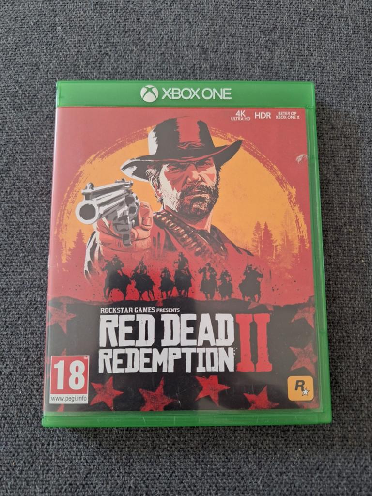 Red Dead Redemption 2 - Xbox One, Spelcomputers en Games, Games | Xbox One, Gebruikt, Avontuur en Actie, 1 speler, Vanaf 18 jaar