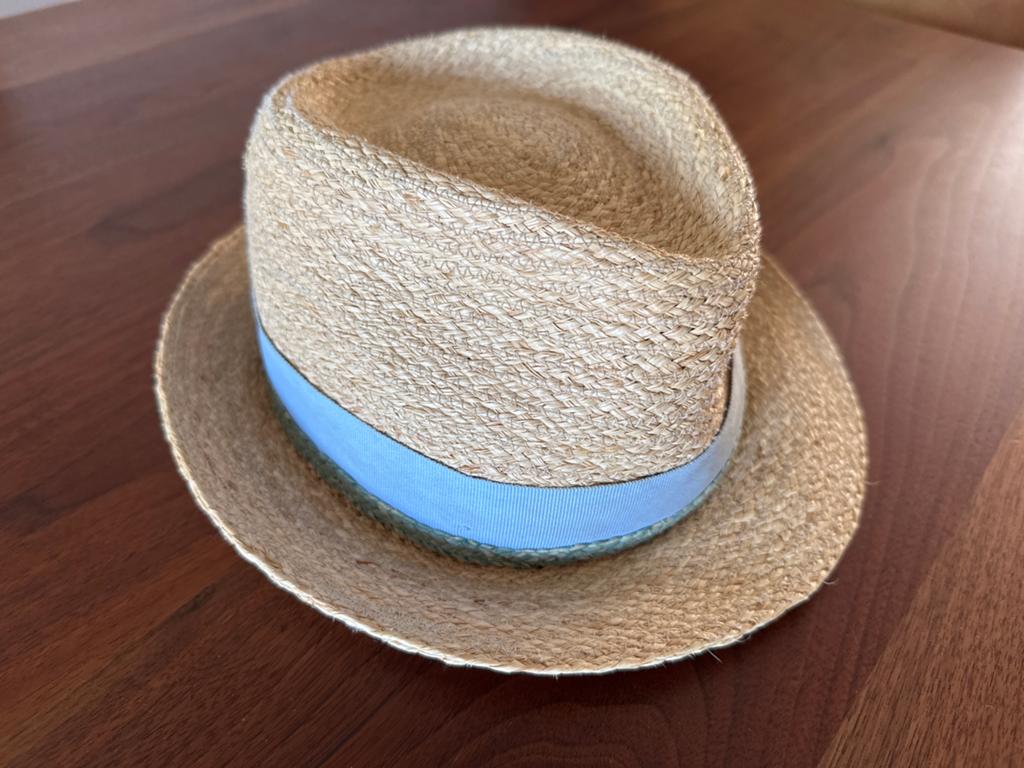 Stetson hoed - stijlvolle strohoed met blauwe band, Kleding | Heren, Hoeden en Petten, Ophalen of Verzenden, Gedragen, 57 cm (M, 7⅛ inch) of minder