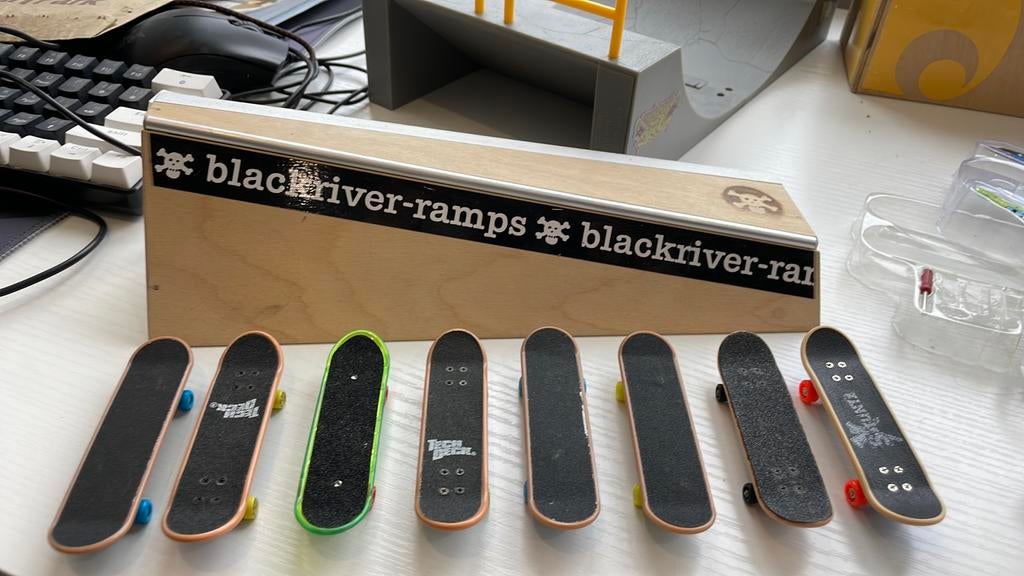 Teck deck fingerboards, Ophalen of Verzenden, Gebruikt