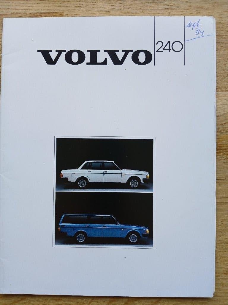 VOLVO 240 SEDAN EN STATIONCAR, Volvo, Ophalen of Verzenden, Zo goed als nieuw, Volvo 240