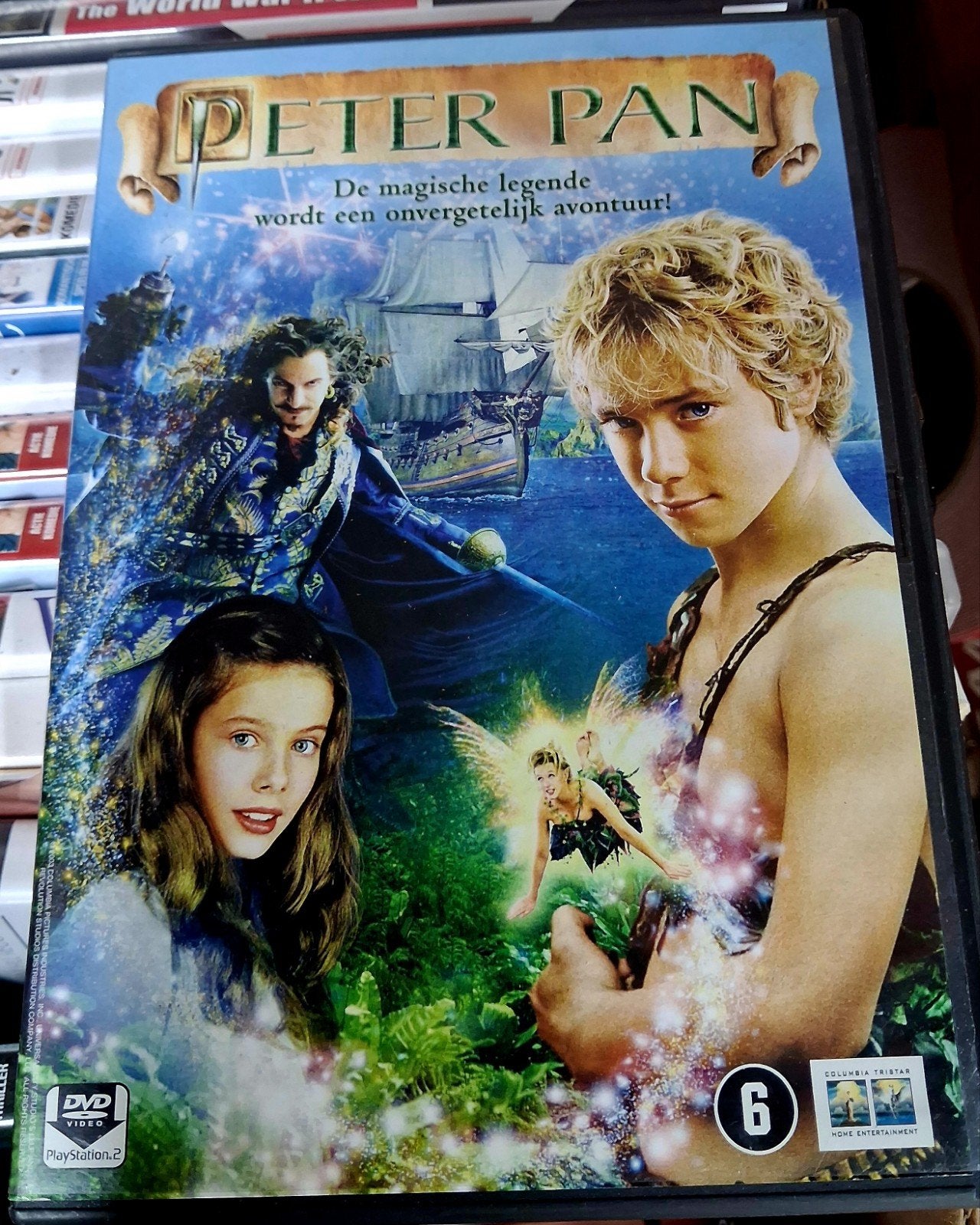 Peter Pan DVD - De magische legende wordt een avontuur!, Gebruikt, Nederlands, Inclusief doosje, Ophalen of Verzenden