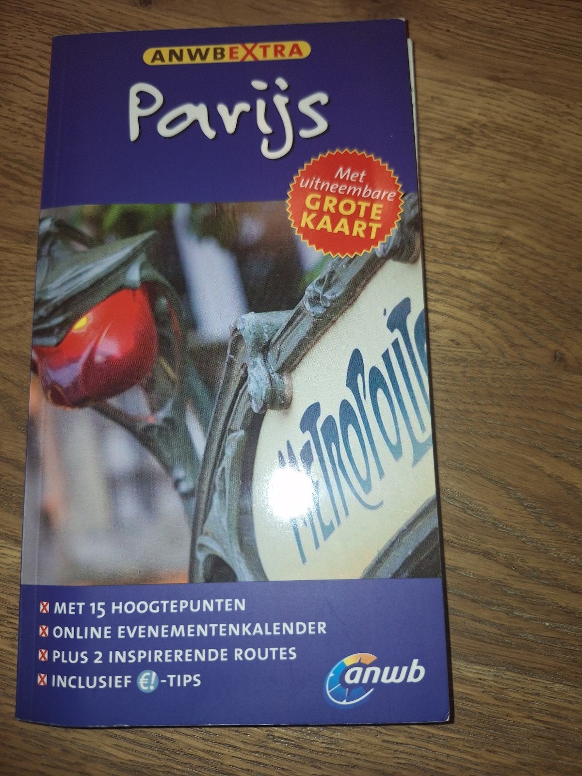 ANWB Extra: Parijs, Europa, Ophalen of Verzenden, Reisgids of -boek, ANWB