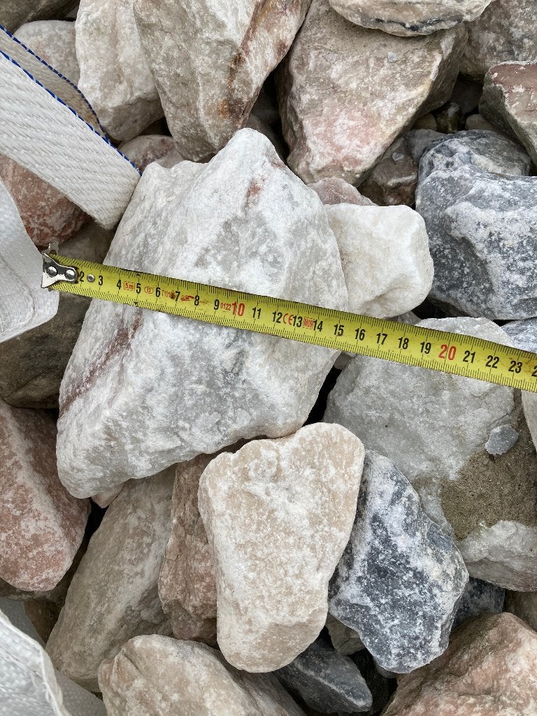 portugese breuksteen split schanskorf, Tuin en Terras, Ophalen, Nieuw, Basalt, Split