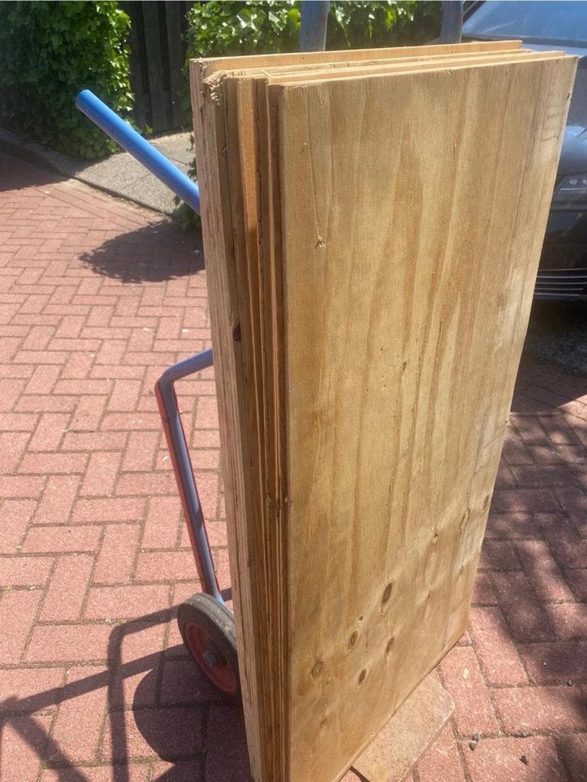 14 stevige kwalitatieve bouwplaten, diverse afmetingen, Doe-het-zelf en Verbouw, Hout en Planken, Gebruikt, Minder dan 25 mm, Overige typen