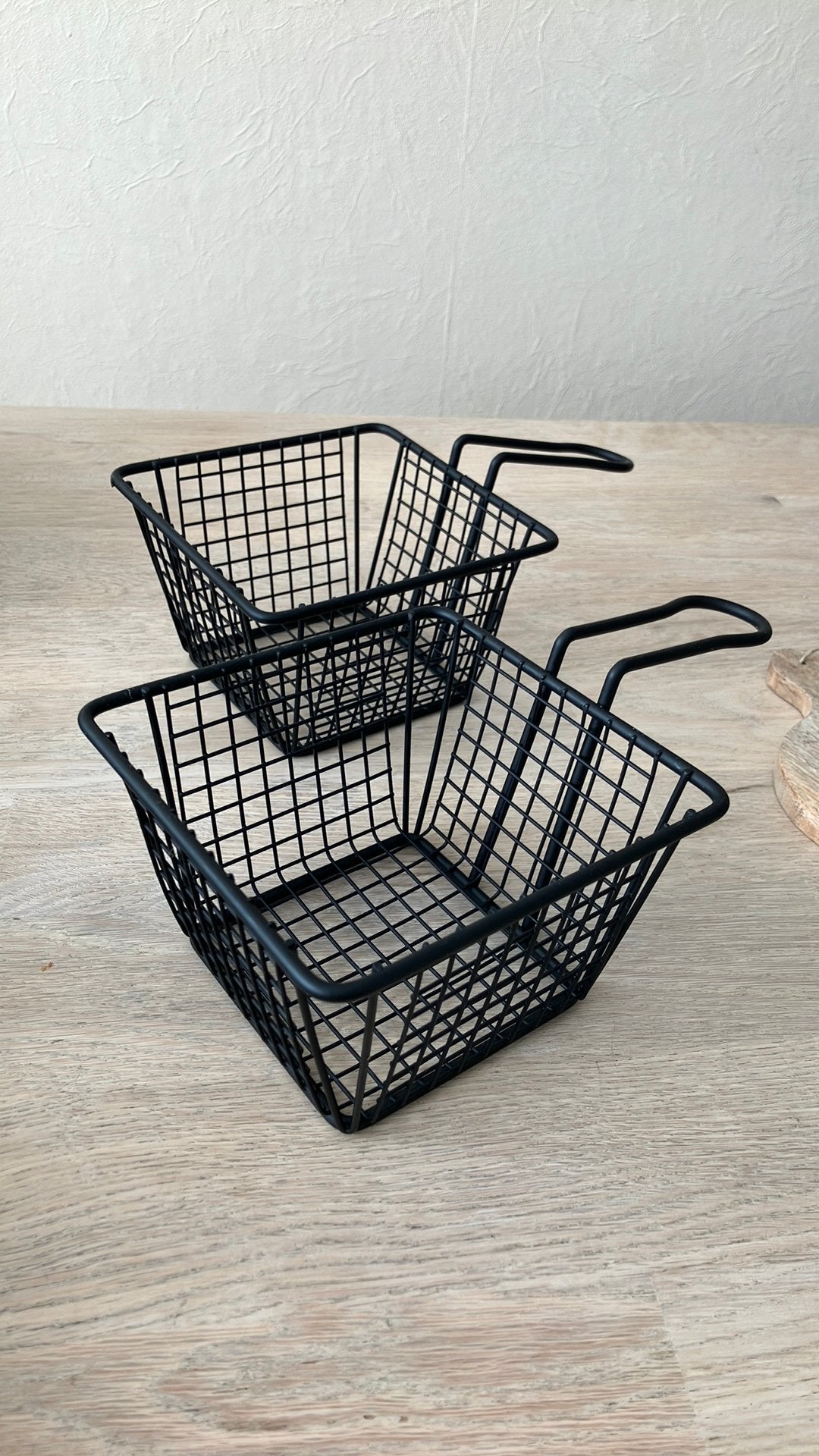 Leuke mandjes om friet of bitterballen in te serveren, Ophalen of Verzenden, Zo goed als nieuw, Overige stijlen, Overige typen