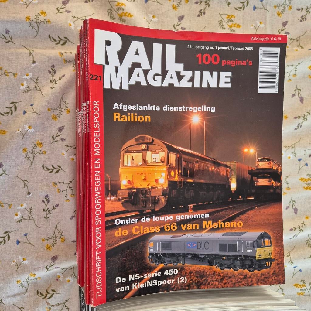 Grote collectie Rails Magazine, Ophalen