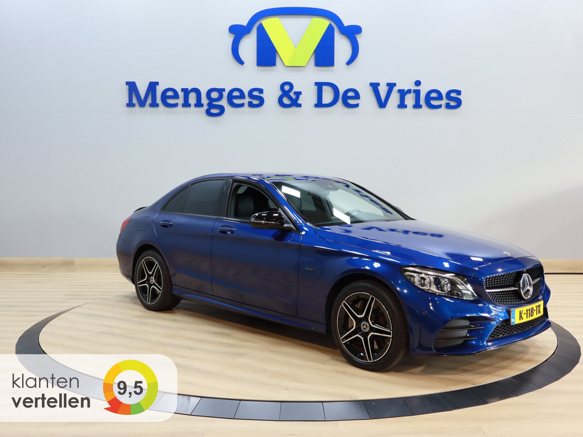 Mercedes-Benz C-Klasse 300 e Business Solution AMG Limited A, Auto's, Automaat, 12 maanden, Achterwielaandrijving, Origineel Nederlands